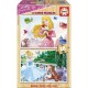 2 Holzpuzzles - Disney Princess