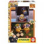   2 Holzpuzzles - Minions
