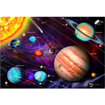 Puzzle Educa-14461 Sonnensystem