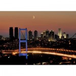  Educa-14755 Neon Puzzle - Bosporus-Brücke