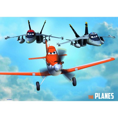 Educa-15564 Holzpuzzleset - Disney Planes