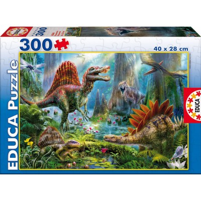 Puzzle Educa-16366 Dinosaurier