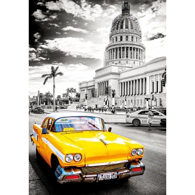 Puzzle Educa-17690 Taxi in Havanna, Kuba