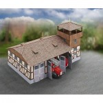 Puzzle   Kartonmodelbau: Feuerwehrhaus