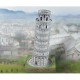 Kartonmodelbau: Schiefer Turm von Pisa