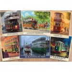 Puzzle  Falcon-11367 Vintage Trams