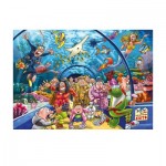 Puzzle  Jumbo-00020 Wasgij Original 43 - Fisch-Business