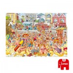 Puzzle  JUMBO-01850 WASGIJ RETRO ORIGINAL 8 - Flutwelle