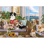 Puzzle  Jumbo-18849 Premium Collection - Furry Friends