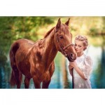 Puzzle  Castorland-104390 Beauty and Gentleness