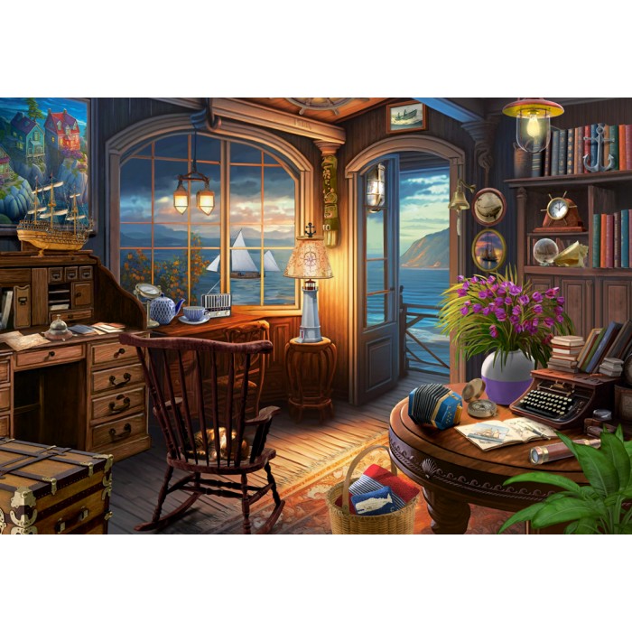 Puzzle  Castorland-105090 Sailor's House