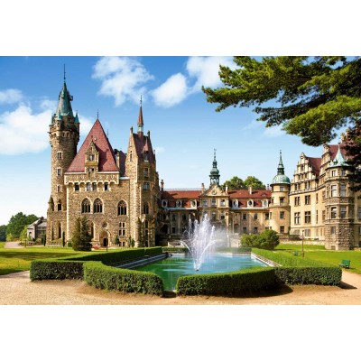 Puzzle Castorland-150670 Schloss Moszna, Polen