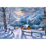 Puzzle  Castorland-151905 Snowy Morning