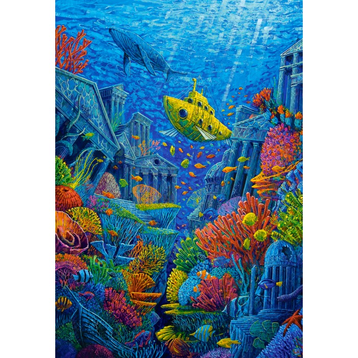 Puzzle  Castorland-152087 Art Collection - Atlantis