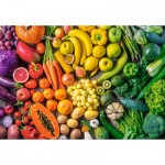 Puzzle  Castorland-152124 Rainbow of Vitamins