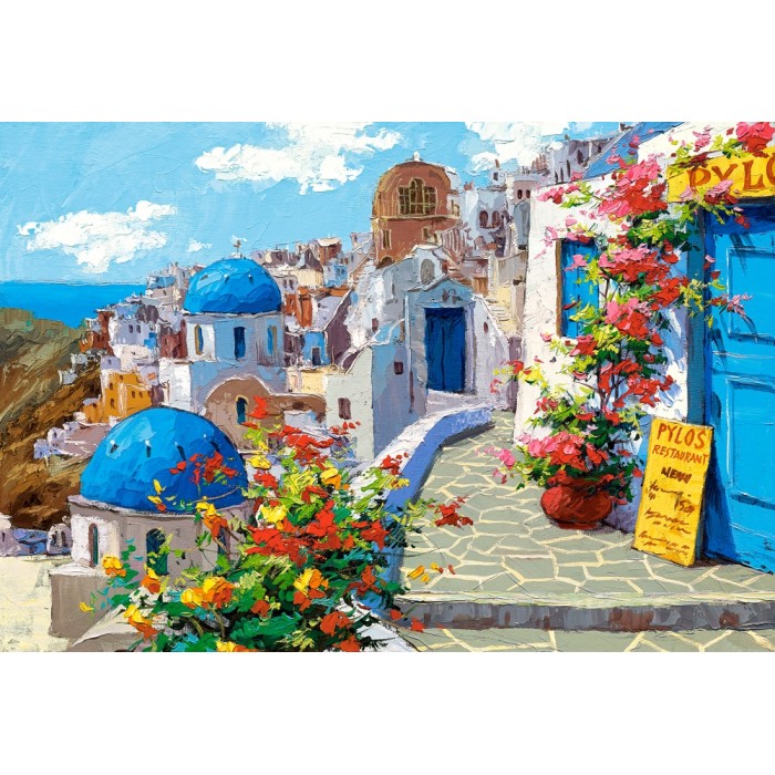 Spring in Santorini