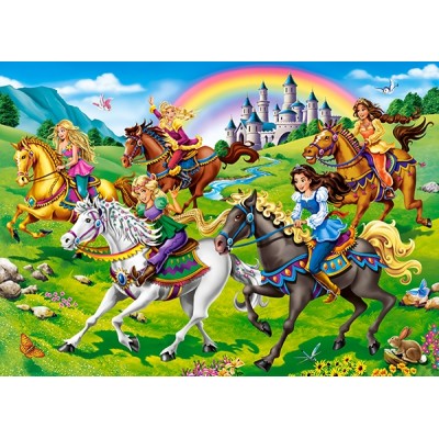 Puzzle Castorland-27507 Princess Horse Ride
