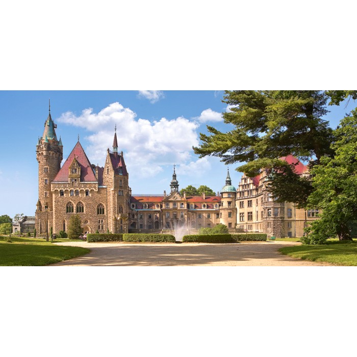 Puzzle Castorland-400027 Schloss Moschen