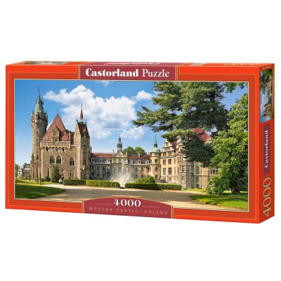 Puzzle Castorland-400027 Schloss Moschen