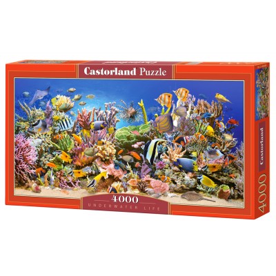 Puzzle Castorland-400089 Unterwasserleben 