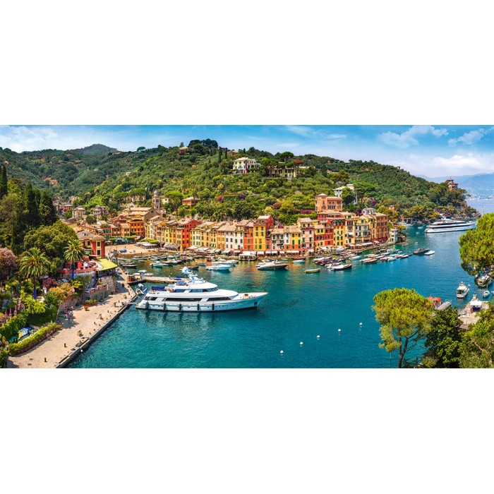 Puzzle  Castorland-400201 Portofino, Italien