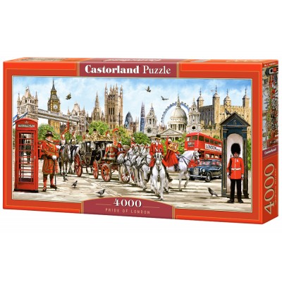 Puzzle Castorland-400300 Stolz auf London