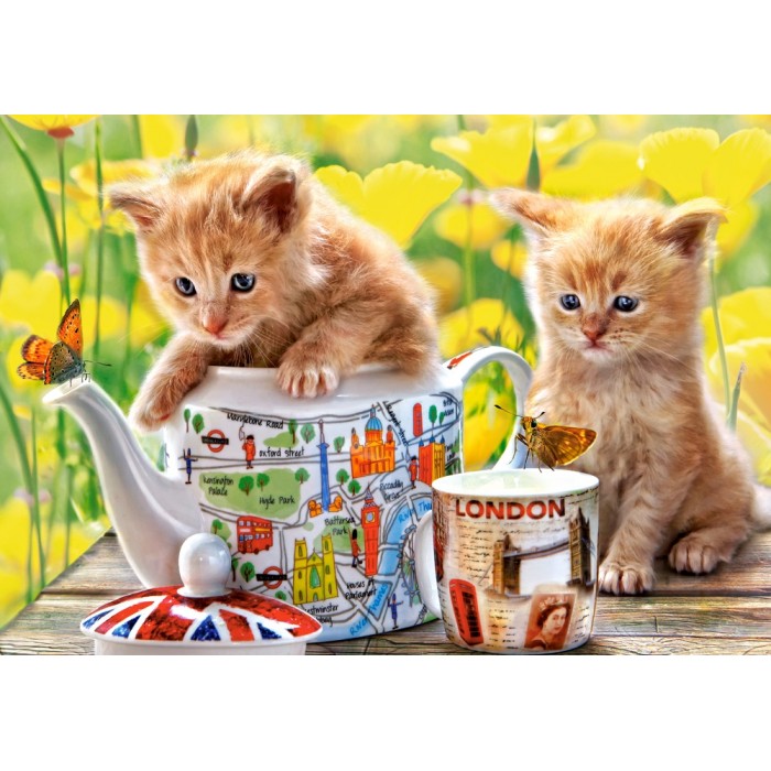 Puzzle Castorland-52356 Teezeit
