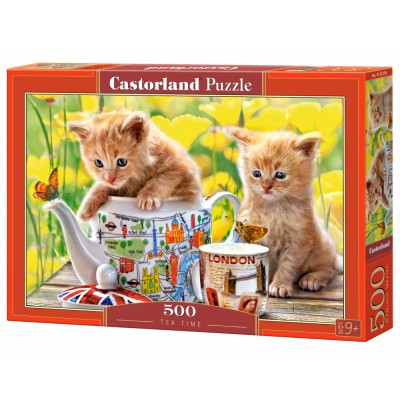 Puzzle Castorland-52356 Teezeit