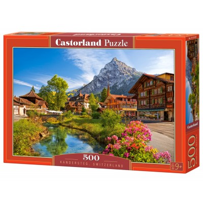 Puzzle Castorland-52363 Kandersteg, Switzerland