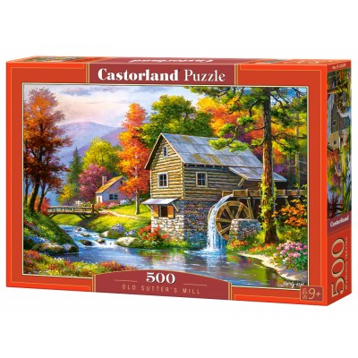 Puzzle Castorland-52691 Alte Sutter's Mill