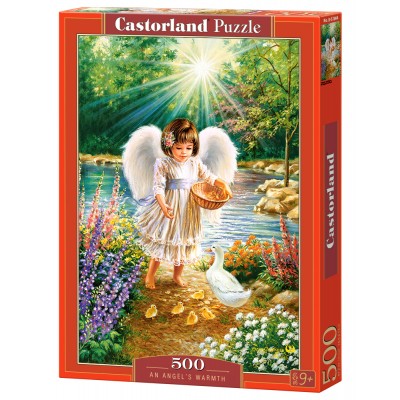 Puzzle Castorland-52844 Die Wärme eines Engels