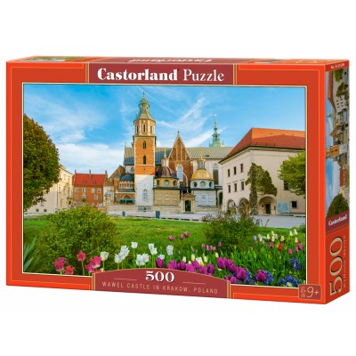 Puzzle Castorland-53599 Schloss Wawel, Krakow, Poland