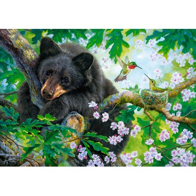 Puzzle Castorland-53629 The Bear and the Hummingbirds