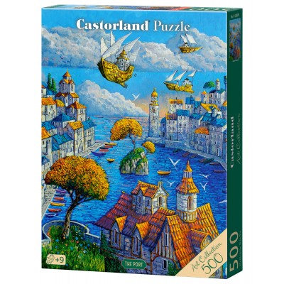 Puzzle Castorland-53889 Art Collection - The Port