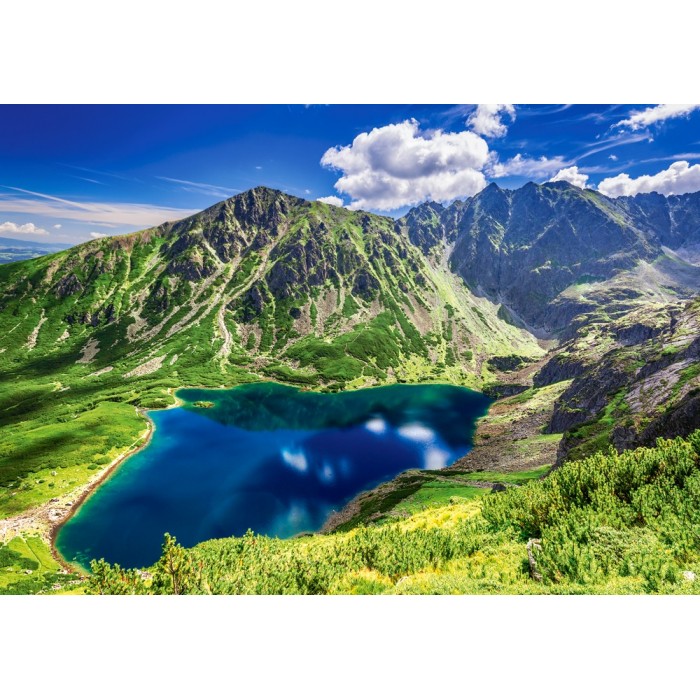 Schwarzer Gasienicowa-See, Hohe Tatra, Polen