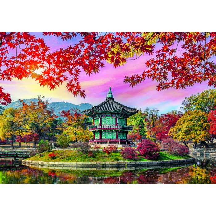 Puzzle  Castorland-54138 Gyeongbokgung-Palast, Seoul, Südkorea