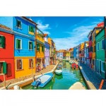 Puzzle   Die Farben von Burano, Italien