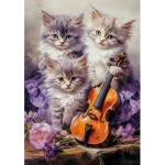 Puzzle   Musikalische Kätzchen