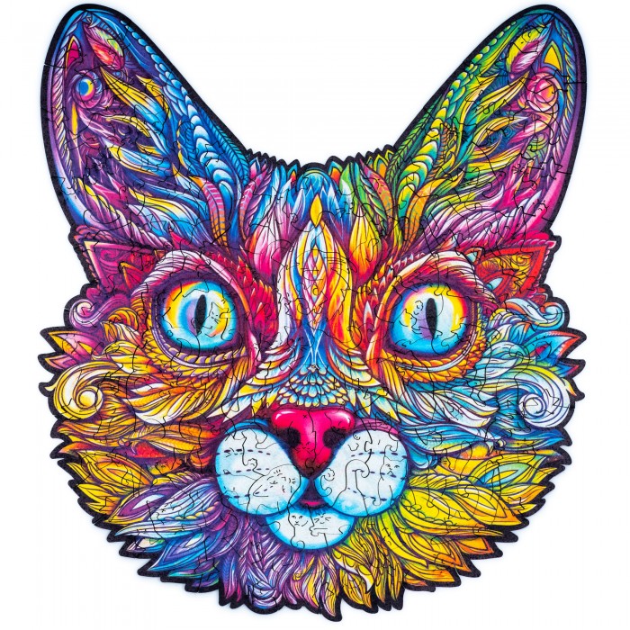 Puzzle   Beeindruckende Katze - Größe S
