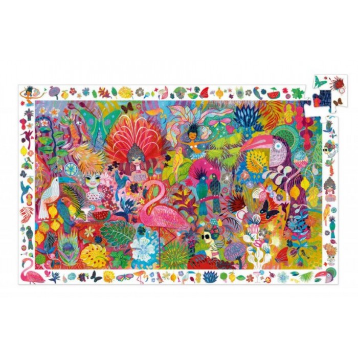Puzzle Djeco-07452 Karneval in Rio