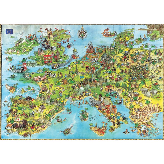 Puzzle Heye-08854 Vereinigte Drachen
