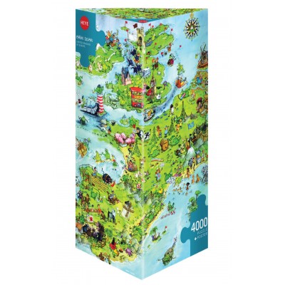 Puzzle Heye-08854 Vereinigte Drachen