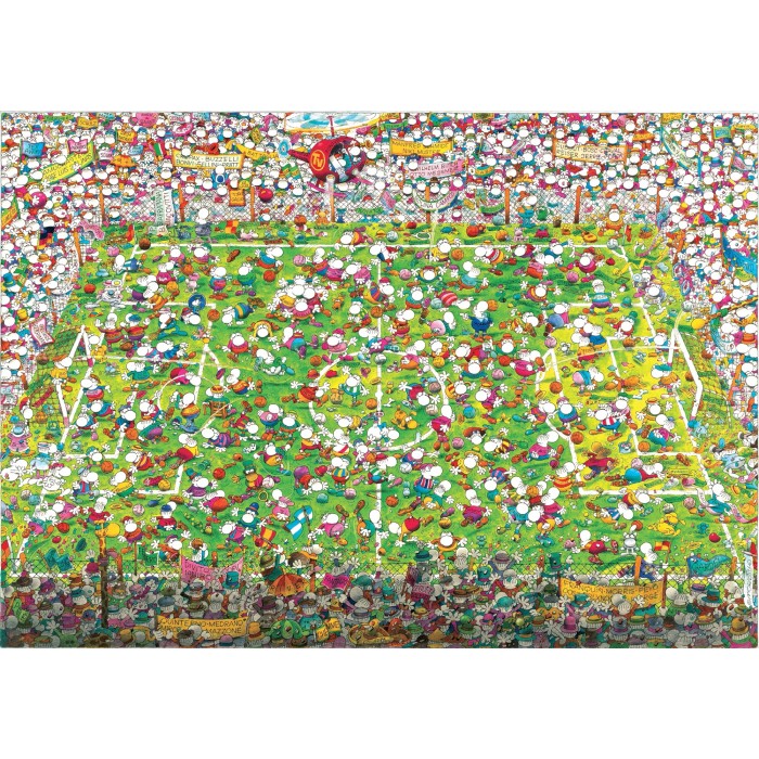 Puzzle  Heye-29072 Crazy World Cup 