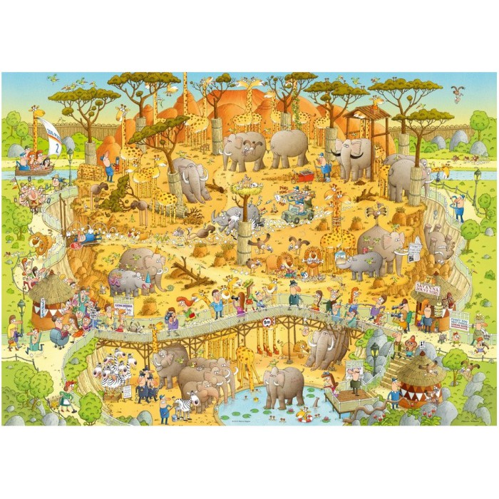 Puzzle Heye-29639 Afrika