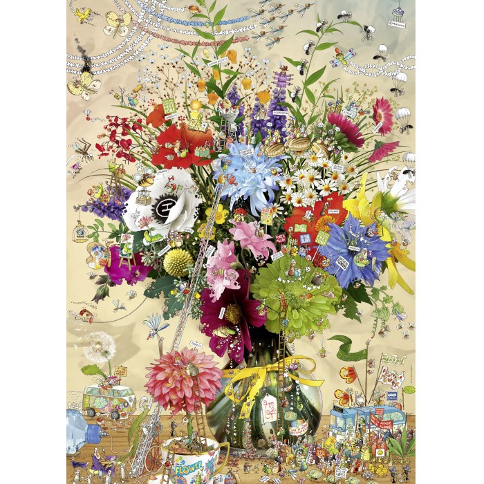 Puzzle Heye-29787 Degano - Flower's Life