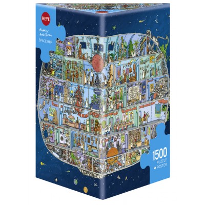 Puzzle Heye-29841 Mattias Adolfsson - Spaceship