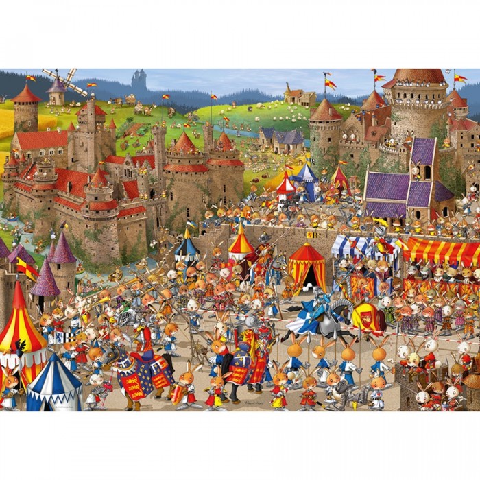 Puzzle  Heye-29920 François Ruyer - Bunny Battles