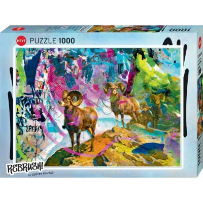 Puzzle Heye-30040 Big Horns