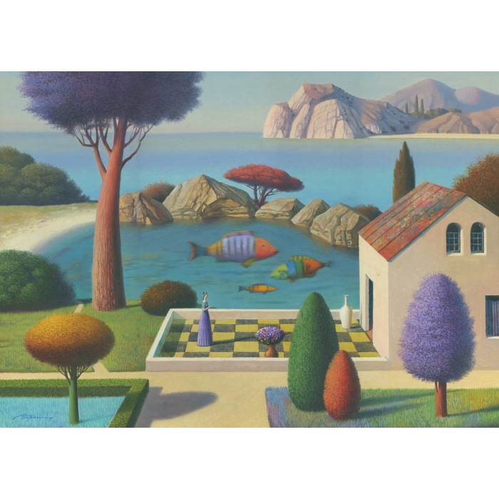 Puzzle Heye-30056 Große Fische, Zeitlos