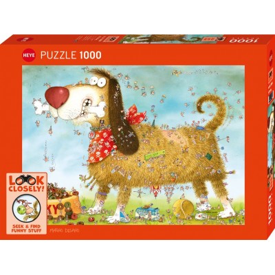Puzzle Heye-30066 Degano: Hundeleben